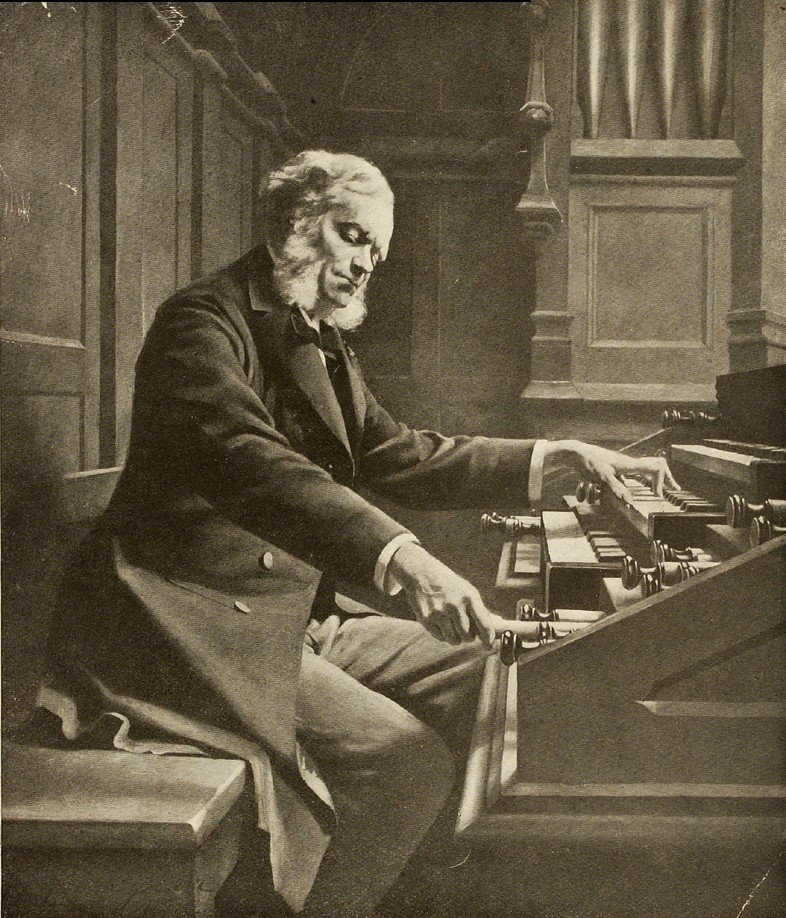 Cesar Franck At Organ